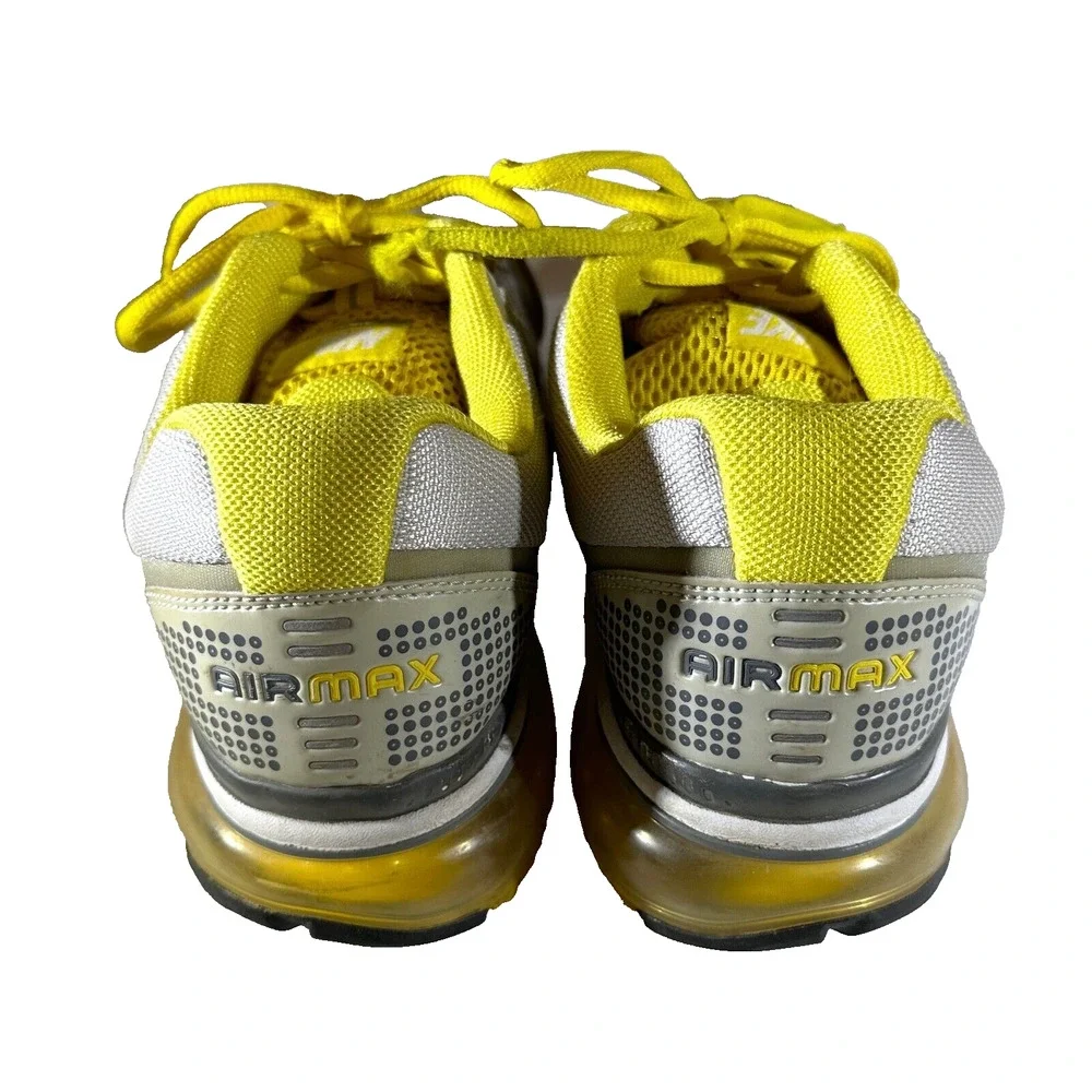 Nike Air Max + Sun Yellow Running Training Gym Shoes 354750-011 Women's Size 9